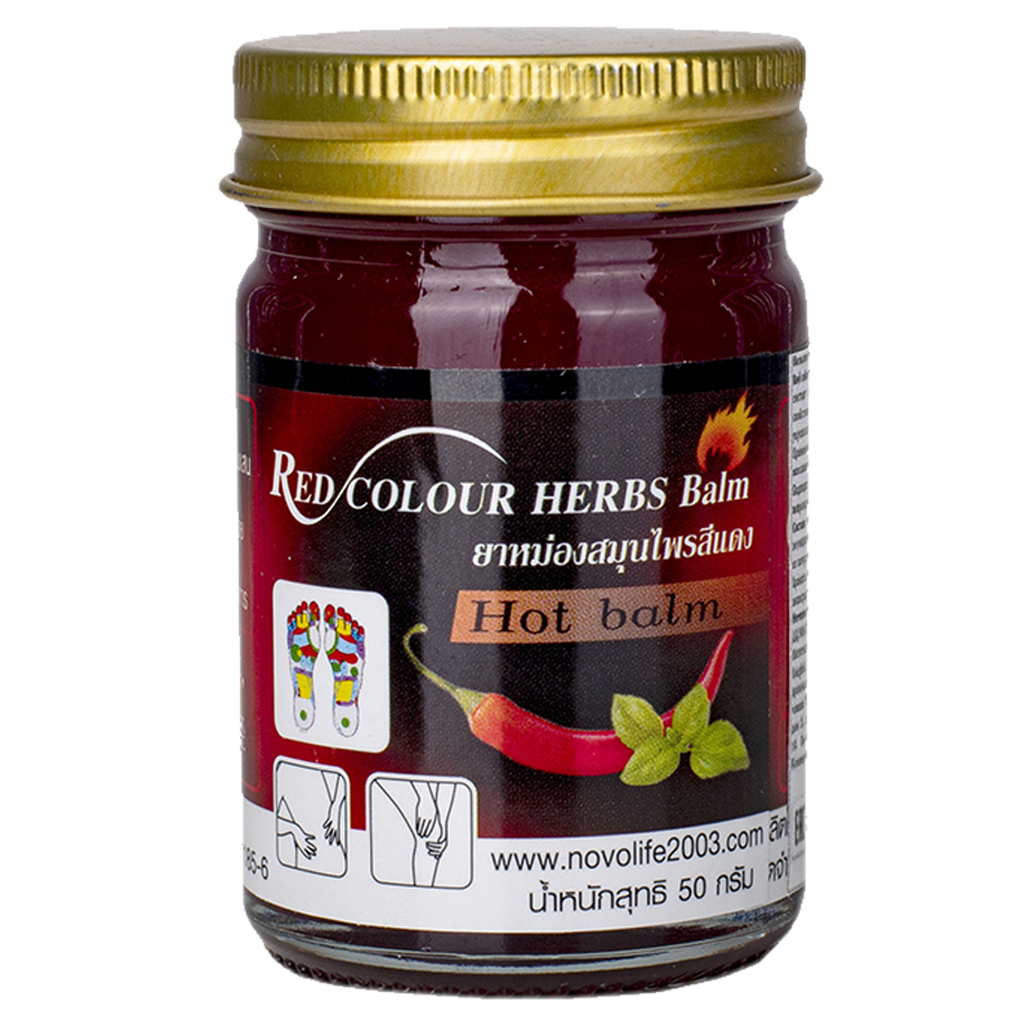 Бальзам Green Herb Red Colour Herbs Balm травяной красный 50 г 1 шт ...