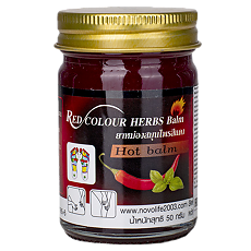 Изображение товара Бальзам Green Herb Red Colour Herbs Balm травяной красный 50 г 1 шт