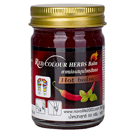 Бальзам Green Herb Red Colour Herbs Balm травяной красный 50 г 1 шт