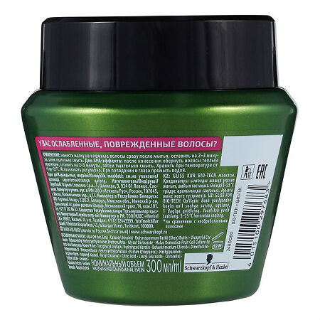 Gliss Kur СПА-маска Bio-Tech Регенерация 300 мл 1 шт