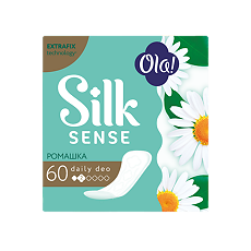 Купить Ola! Silk Sense Прокладки ежедневные Daily Deo Ромашка 60 шт цена