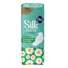 Купить Ола (Ola!) Silk Sense Прокладки Classic Deo Ромашка нормал 10 шт цена
