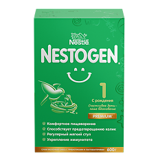 Купить Nestogen 1 Premium Сухая молочная смесь с рождения 600 г 1 шт цена
