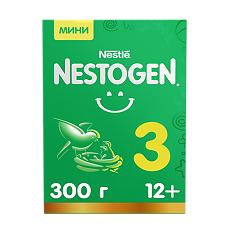 Изображение товара Nestogen 3 Premium Молочный напиток с пребиотиками и лактобактериями с 12 мес 300 г 1 шт