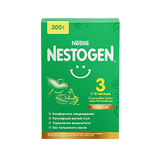 Купить Nestogen 3 Premium Молочный напиток с пребиотиками и лактобактериями с 12 мес 300 г 1 шт цена
