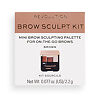 Makeup Revolution Набор для моделтрования бровей KIT Brown 1уп