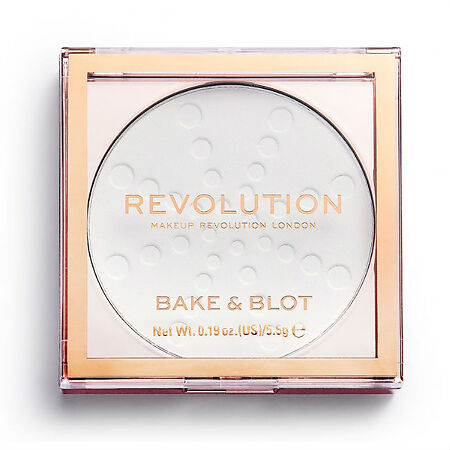 Makeup Revolution Пудра Bake & Blot White 1 шт