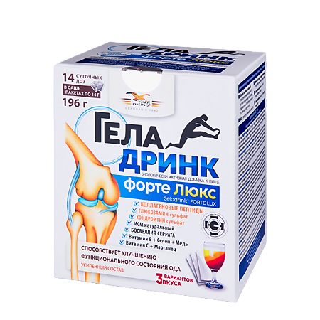 Геладринк Форте Люкс / Geladrink Forte Lux саше-пакетики 14 г 14 шт