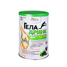 Купить Геладринк Фаст Экстра / Geladrink Fast Extra порошок по 420 г черная смородина 1 шт цена