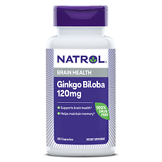 Купить Natrol Гингко Билова / Ginkgo Biloba капсулы 120 мг 60 шт цена
