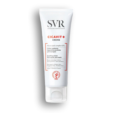 SVR Цикавит+/Cicavit+ Крем успокаивающий для поврежденной и раздраженной кожи, 40 мл 1 шт