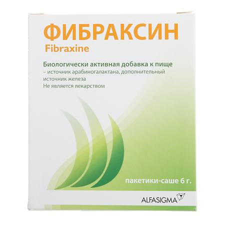 Фибраксин/Fibraxine порошок пакетики-саше по 6 г 15 шт