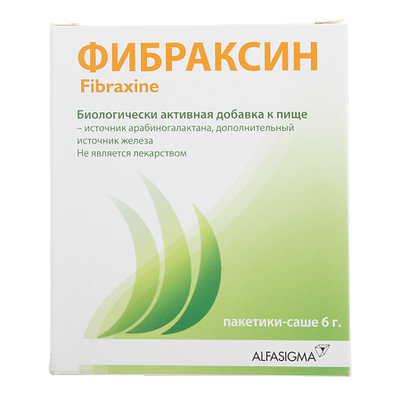 Фибраксин порошок для приема внутрь по 6 г пакетики-саше 15 шт