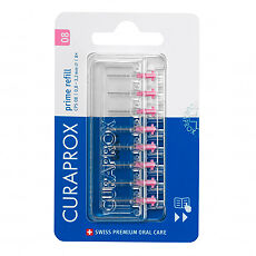 Купить Curaprox CPS 08 Prime Ершик межзубный 0,8 мм розовый 8 шт цена