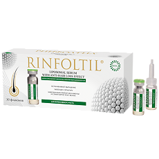 Изображение товара Ринфолтил липосомальная сыворотка для интенсивного роста волос против выпадения и ломкости фл 30 шт