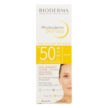Bioderma Photoderm Spot-Age Крем-гель против пигментации и морщин SPF50+ 40 мл 1 шт