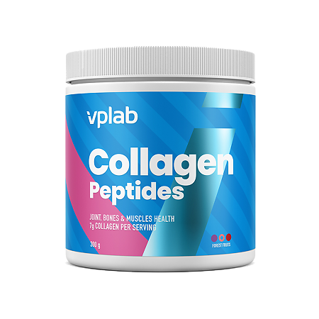 Vplab Collagen Peptides Forest fruits Гидролизованный коллаген Лесные ягоды 300 г 1 шт