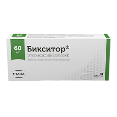 Изображение товара Бикситор таблетки покрыт.плен.об. 60 мг 30 шт