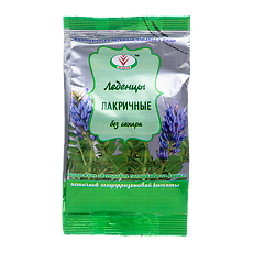 Изображение товара Леденцы Лакричные без сахара (леденцы массой 2 г) уп 50 г