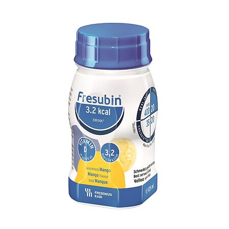 Фрезубин Напиток 3.2 ккал со вкусом манго 125 г 4 шт