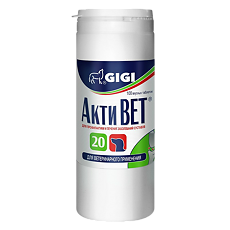 Купить GiGi АктиВет таблетки для собак 100 шт цена