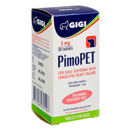 GiGi ПимоПет таблетки для собак 5 мг 30 шт (вет)