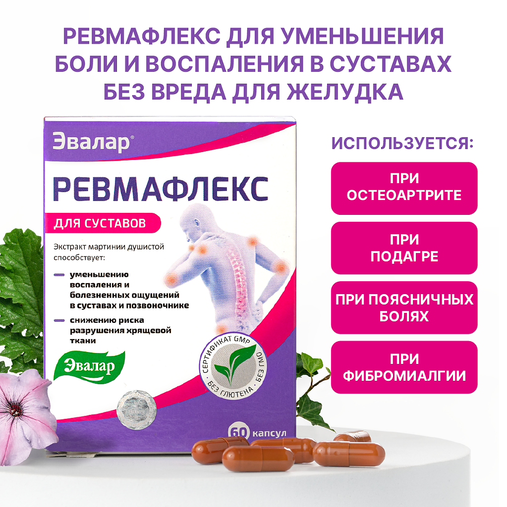Ревмафлекс - купить, цена и отзывы, Ревмафлекс инструкция по применению ...
