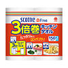 Nippon Paper Бумажные полотенца Scottie для кухни повышенной плотности 150 листов х 2рулона 1 уп