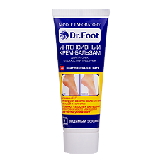 Изображение товара Nicole Laboratory Dr.Foot Крем-бальзам интенсивный для пяточек от сухости и трещинок туба 75 мл 1 шт