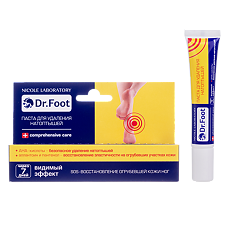 Купить Nicole Laboratory Dr.Foot Паста для удаления мозолей и натоптышей туба 20 мл 1 шт цена
