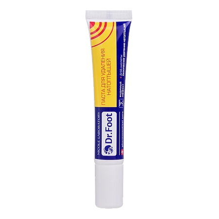 Nicole Laboratory Dr.Foot Паста для удаления мозолей и натоптышей туба 20 мл 1 шт