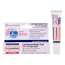 Изображение товара Stopproblem Ultra Control Гель салициловый для локального применения туба 15 мл 1 шт