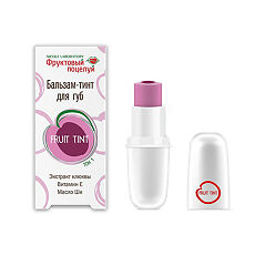Купить Фруктовый поцелуй Бальзам-тинт для губ Fruit tint тон 1 1 шт цена