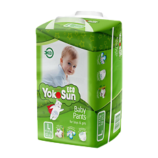 Купить ЙокоСан (YokoSun) Подгузники-трусики детские Eco р.XL (12-20 кг) 10 шт цена