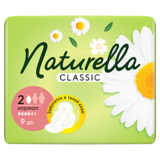 Купить Naturella Classic Гигиенические прокладки ароматизированные Camomile Normal Single 9 шт цена