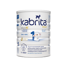 Купить Смесь молочная Kabrita 1 Gold на козьем молоке для комфортного пищеварения с 0 месяцев 800 г 1 шт цена