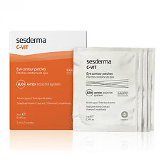Купить Sesderma C-VIT Eye contour patches Патчи для контура вокруг глаз 4 мл 5 пар 1 уп цена