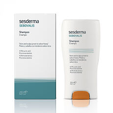 Купить Sesderma Sebovalis Hair shampoo Шампунь для волос 200 мл 1 шт цена