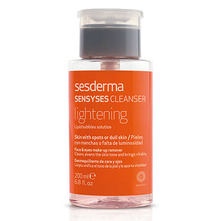 Sesderma Sensyses Cleanser Lightening Лосьон липосомальный для снятия макияжа для пигментированной и тусклой кожи 200 мл 1 шт
