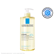 Купить La Roche-Posay Lipikar Huile Lavante AP+ Масло очищающее для ванной и душа 750 мл 1 шт цена