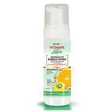 Купить Vitex Vitamin Active Bubble-пенка для умывания с активными кислородными пузырьками 175 мл 1 шт цена