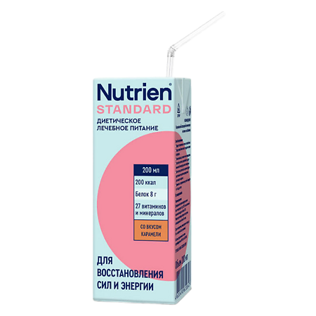 Нутриэн Стандарт лечебное (энтеральное) питание со вкусом карамели 200 мл 1 шт