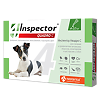 Inspector Quadro C Капли на холку для собак 4-10 кг пипетка 1 шт