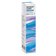 Купить Кватран ксило капли назальные 0,05 % 15 мл 1 шт цена