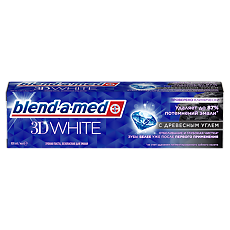 Купить Blend-a-Med Зубная паста 3D White Уголь 100 мл 1 шт цена