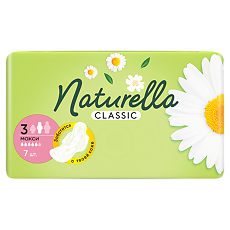 Изображение товара Naturella Прокладки Camomile Classic Maxi с крылышками 7 шт