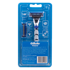 Купить Gillette Mach 3D Turbo Станок с 2 сменными кассетами 1 шт цена