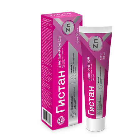 Гистан Цинк Пиритион крем 50 мл 1 шт