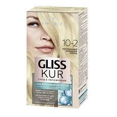 Купить Gliss Kur Уход & Увлажнение Краска для волос 10-2 Натуральный холодный блонд 1 шт цена