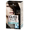 Gliss Kur Уход & Увлажнение Краска для волос 3-0 Чёрно-каштановый 1 шт